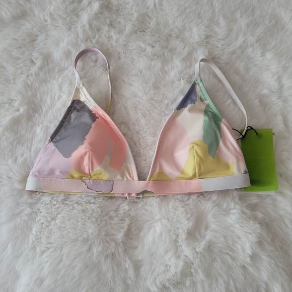 🏝QUICKSILVER BRAND NEW BRALETTE BIKINI TOP SIZE L - Picture 3 of 6